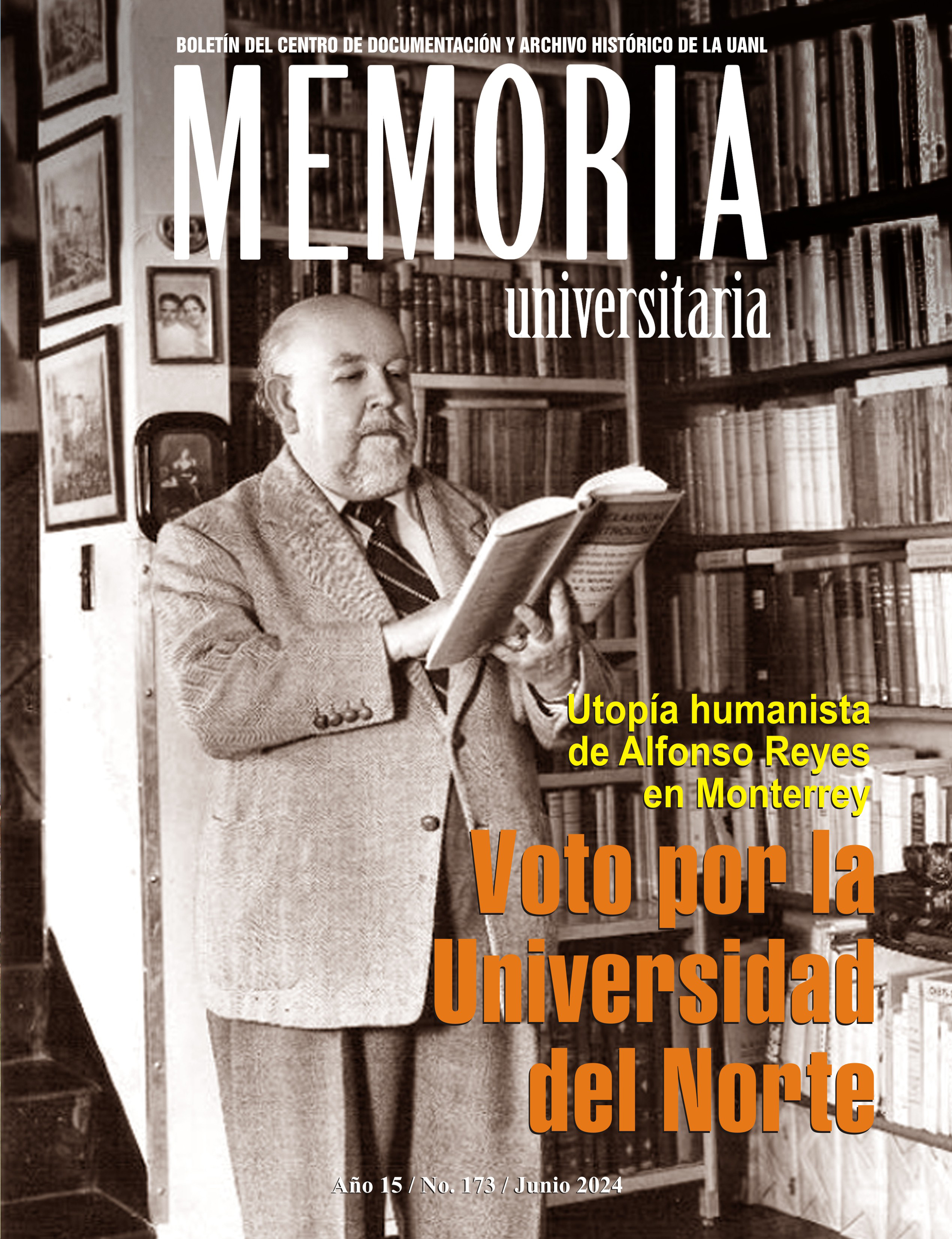 					Ver Vol. 15 Núm. 173 (2024): Memoria Universitaria No. 173 / Junio de 2024
				